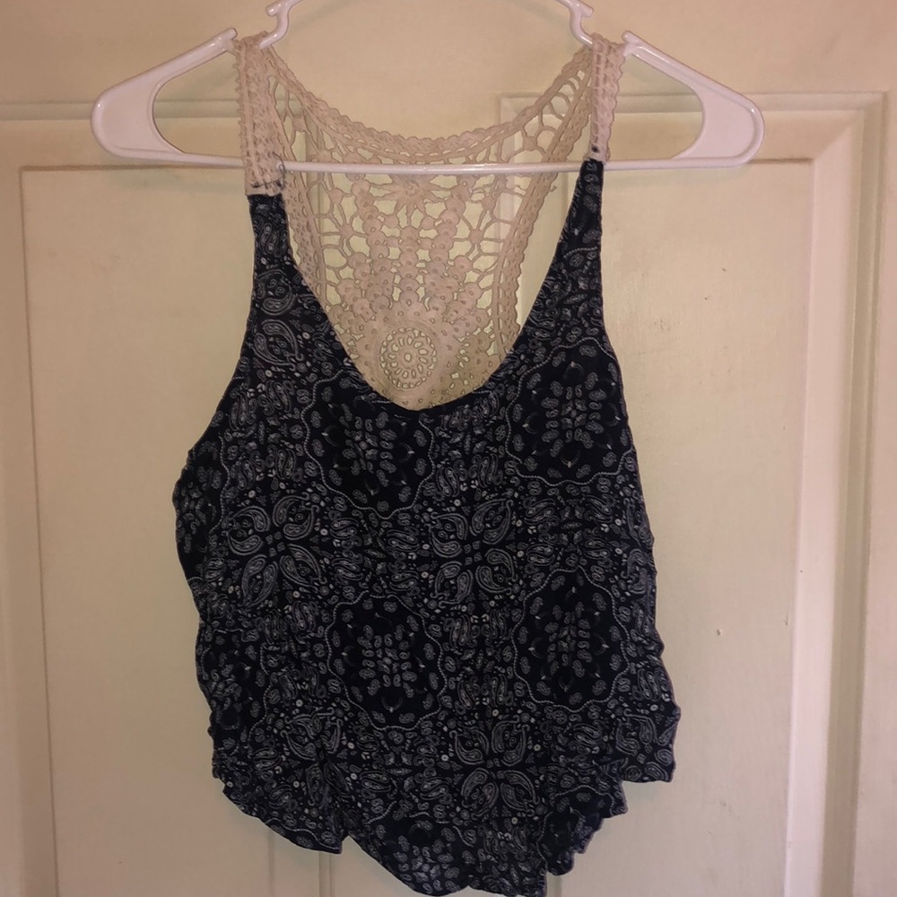 Rue21 crochet back tank (small)